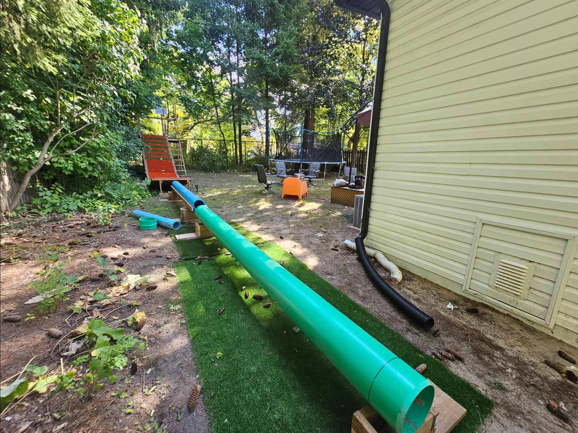 New rail daytime view